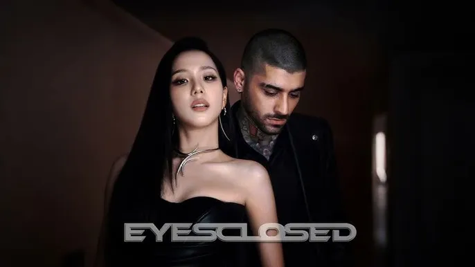 JISOO X ZAYN – EYES CLOSED