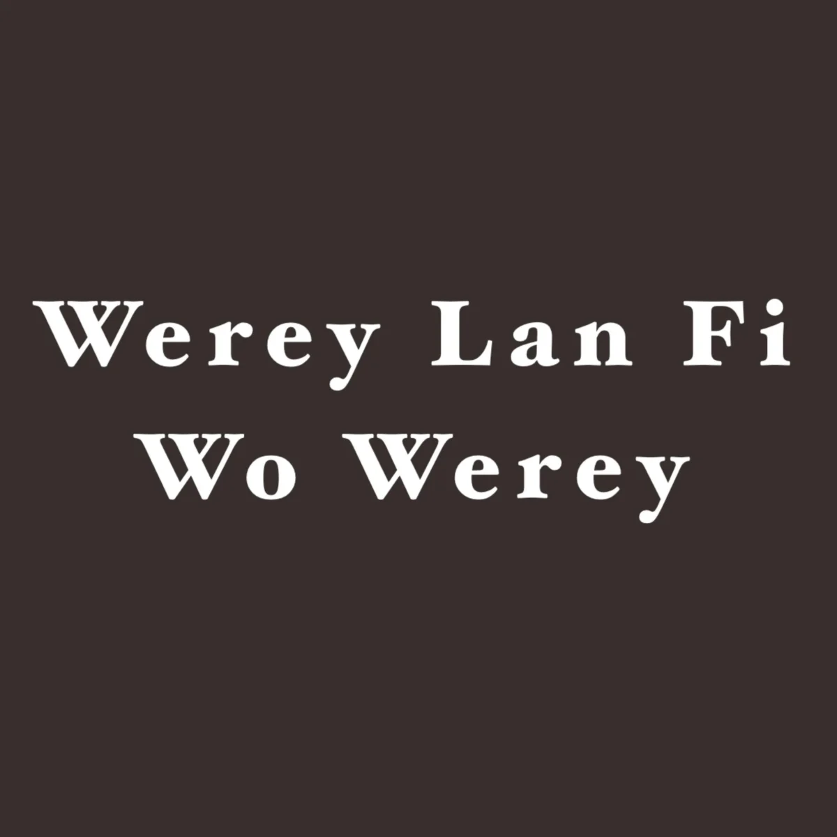 Trendysounds – Werey Lan Fi Wo Werey (Kaysliky)