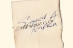 Veeze – Signed a Napkin