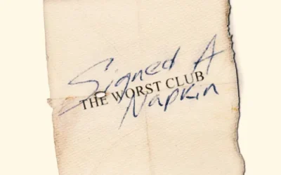 Veeze – Signed a Napkin